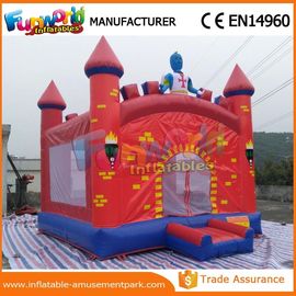 Inflatable Commercial Bouncy Castles 0.55 MM PVC Tarpaulin Air jumper Bouncy Jumping Castle