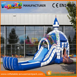 Large Combo Jumping Castle Inflatable Bouncer Slide Double Stitching PVC Material