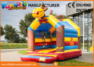 PVC Tarpualin Inflatable Bouncy House / Blow Up Jumping Castle For Party