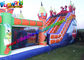 PVC Tarpaulin Inflatable Mickey Bouncy Slide Obstacle Game For Kids