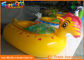 Adult Electric Inflatable Boat Toys , Animal Shape Motorized Inflatable Bumper Boats
