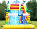 Palm Tree Bouncy Castle Commercial Inflatable Slide For Amusement Park