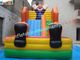 Clown Water-proof Commercial Inflatable Dry Slides For Water Games 7L x 4W x 5.5H Meter